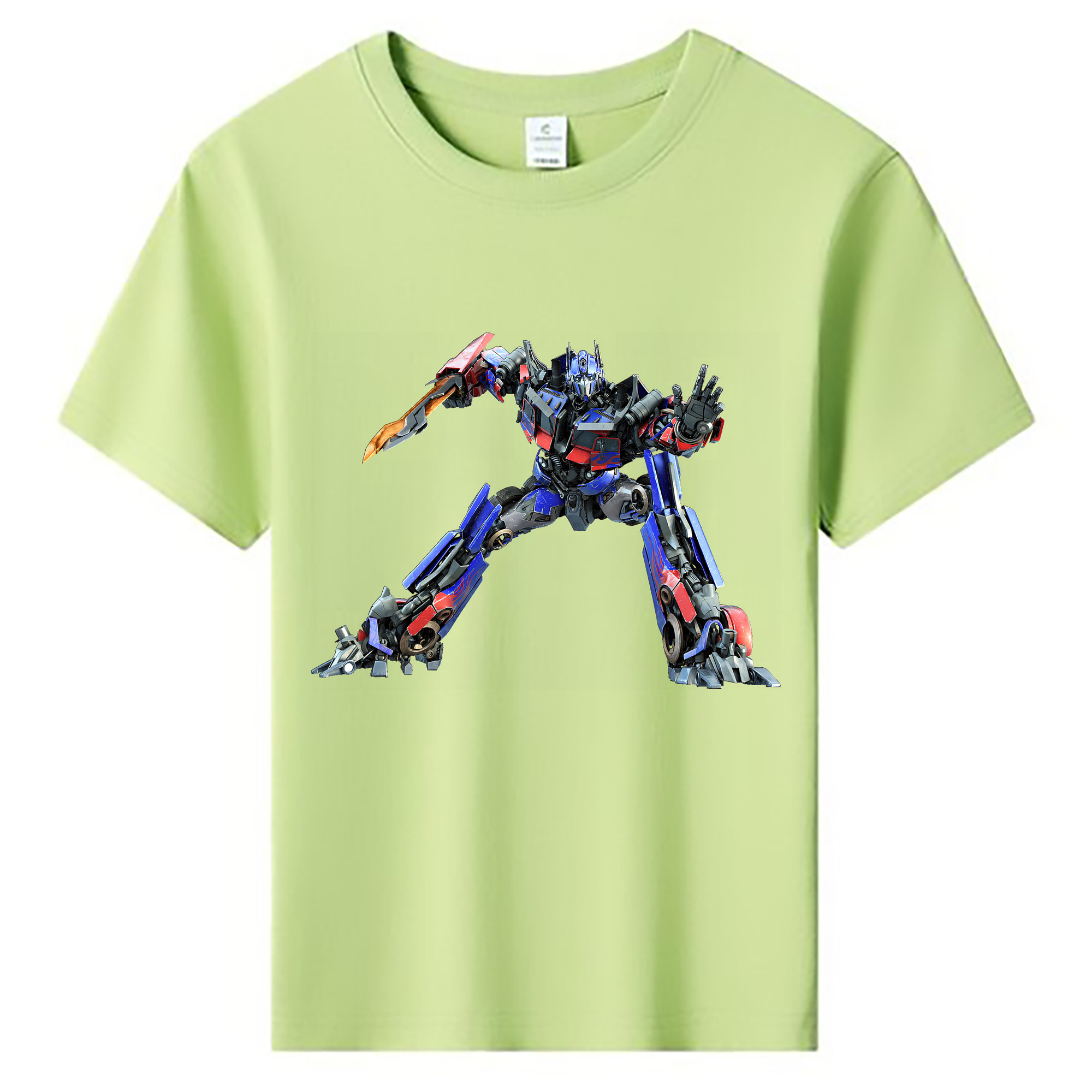 （画像用） Transformers トランスフォーマー 綿100％キッズTシャツ（フロントプリント）